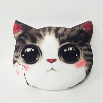 Kitten Print Indoor Pillow