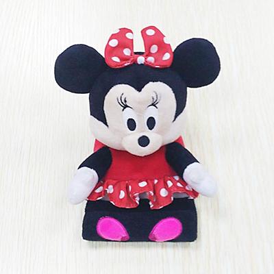 Sitting Minnie Plush Toys Mobile Phone Bracket