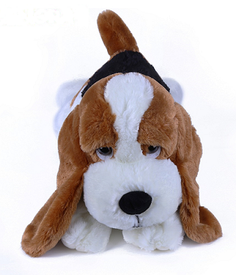 Custom Soft Cute Puppy Soft Toy with Big Eyes