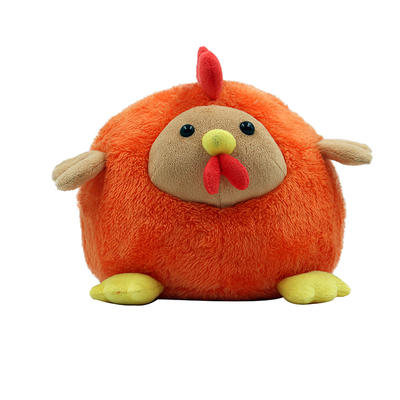 Custom Animal Plush Toys Fur Chicken Doll